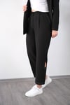LİPARİ TASARIM SİYAH PANTOLON