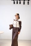 LOFT MUSE DERİ DETAYLI KREM TRİKO