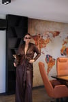 LOFT MUSE KRUVAZE KAHVE BLUZ