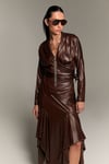 LOFT MUSE KRUVAZE KAHVE BLUZ
