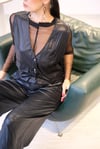 LOFT MUSE SİYAH DERİ YELEK
