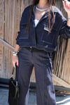 LUARA KOVBOY MODEL MAVİ CEKET