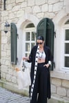 LUNE BLOOM PALAZZO SİYAH PANTOLON