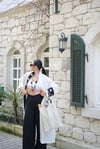 LUNE BLOOM PALAZZO SİYAH PANTOLON