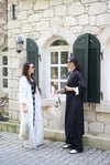 LUNE BLOOM PALAZZO SİYAH PANTOLON