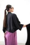 LUNE BLOOM SİYAH-MOR-YEŞİL CEKET