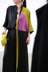 LUNE BLOOM SİYAH-MOR-YEŞİL CEKET