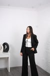 MANAROLA TRİKO DETAYLI BLAZER