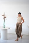 MARLY VİZON İPEK PANTOLON