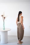 MARLY VİZON İPEK PANTOLON