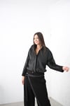 MARTA ANTRASİT DETAYLI CEKET