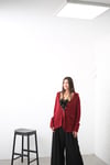 MENDY TRİKO BORDO CEKET