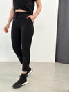 MESHA SİYAH RAHAT PANTOLON