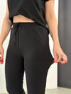 MESHA SİYAH RAHAT PANTOLON