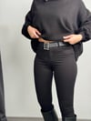 MİE SİYAH LİKRALI JEAN