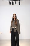 MİSCHA SİYAH TRİKO PANTOLON