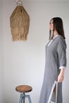 MOMOS ANTRASİT KAFTAN ELBİSE