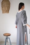 MOMOS ANTRASİT KAFTAN ELBİSE