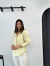 MONACA SARI ÇİZGİLİ GÖMLEK