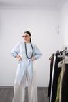 MOSS BEBE MAVİ BAĞLAMALI BLUZ