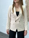 MYDNOS KREM BLAZER CEKET