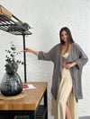 NATURAL ANTRASİT KAFTAN