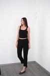 NEİL SİYAH TASARIM PANTOLON