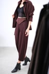 NERO TASARIM BORDO MODAL PANTOLON