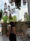NİDAS SIRT DEKOLTELİ SİYAH TULUM