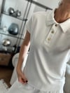 NOCHİ POLO YAKA BEYAZ TSHIRT