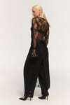 NOİR LACE DANTEL SİYAH TUNİK