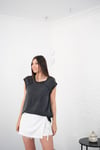 OCALİPTUS TERS DİKİŞ ANTRASİT BLUZ