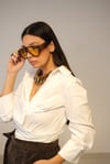OLETA KAHVE TASMA KOLYE