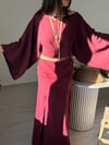 OLİVA BORDO MÜSLİN TOP