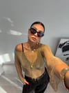 OLİVE GOLD FİLE BLUZ