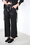 OPKE SİYAH TASARIM PANTOLON