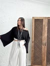 OPUS SİYAH ŞERİT KOLYE