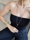 ORTO GOLD SİYAH KOLYE