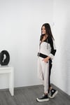 PELLY SİYAH FERMUARLI CEKET