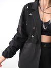 PENNE SİYAH TASARIM BLAZER