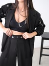 PENNE SİYAH TASARIM BLAZER