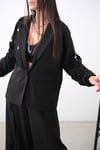 PENNE SİYAH TASARIM BLAZER