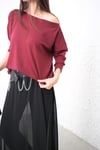 PENSA KAYIK YAKA BORDO BLUZ