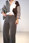 PERLA KADİFE RAHAT ANTRASİT PANTOLON