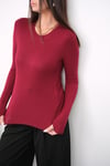 PESTA PREMİUM BORDO BLUZ