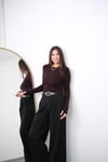 PESTA PREMİUM KAHVE BLUZ