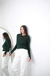 PESTA PREMİUM YEŞİL BLUZ