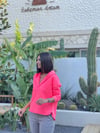 PETA NEON PEMBE MODAL SWEATSHIRT
