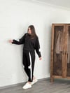 PETİT SİYAH TASARIM PANTOLON