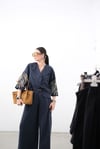 PEVA KEMERLİ İNDİGO PANTOLON